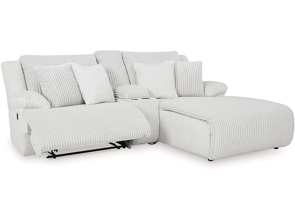 Top Tier 3-Piece Reclining Sectional Sofa with Chaise - image 2