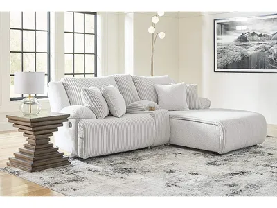 Top Tier 3-Piece Reclining Sectional Sofa with Chaise - Alternative View