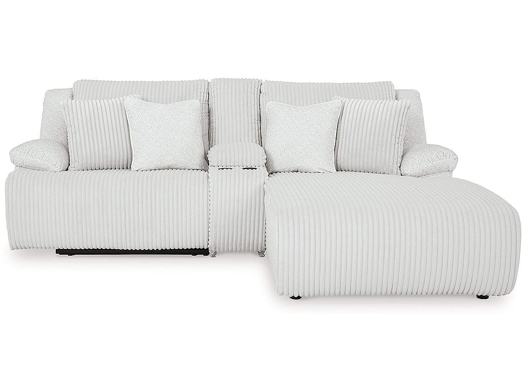 Top Tier 3-Piece Reclining Sectional Sofa with Chaise - image 3
