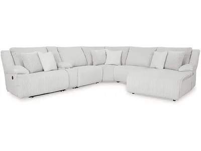 Top Tier 6-Piece Reclining Sectional with Chaise