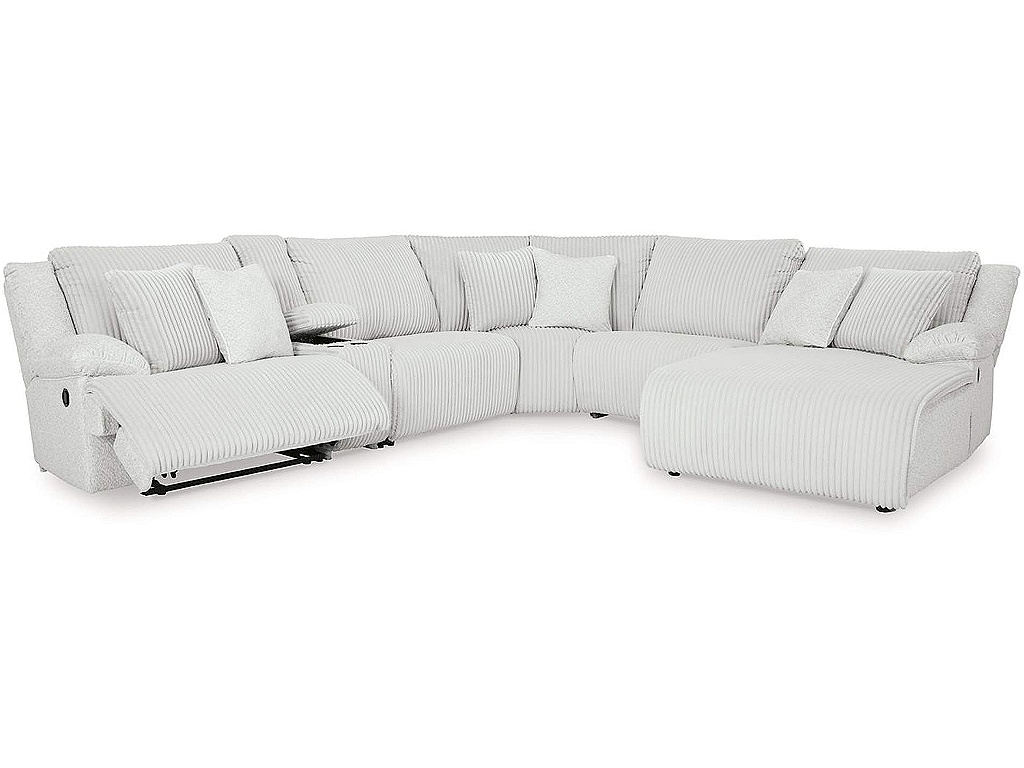 Top Tier 6-Piece Reclining Sectional with Chaise - image 2