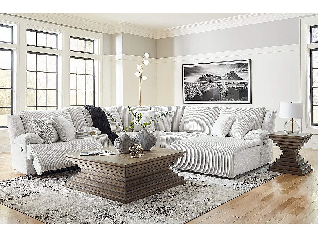 Top Tier 6-Piece Reclining Sectional with Chaise - image 4