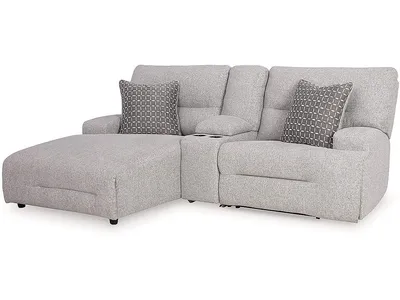 Acklen Place 3-Piece Power Reclining Sectional Sofa with Chaise
