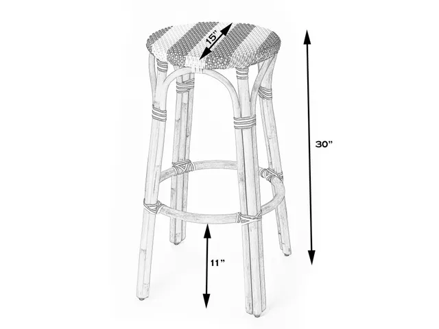 Tobias Bar Stool - Alternative View