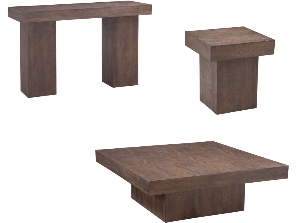 Padula Brown Oak Cocktail Table - image 7