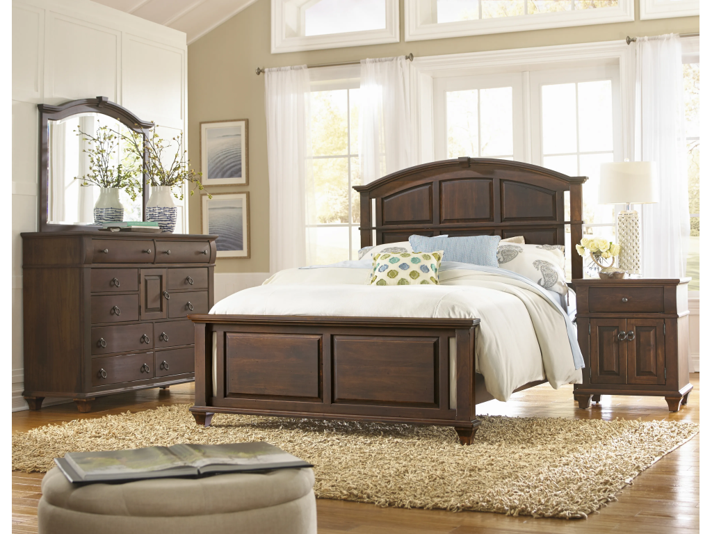 Yutzy Woodworking Reminisce 1 Drawer-2 Door Nightstand, alternate view 1