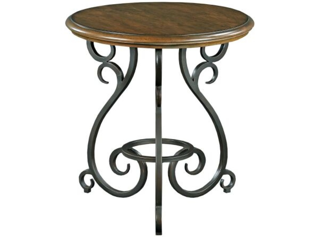 Accent Tbl W/Metal Base - main image