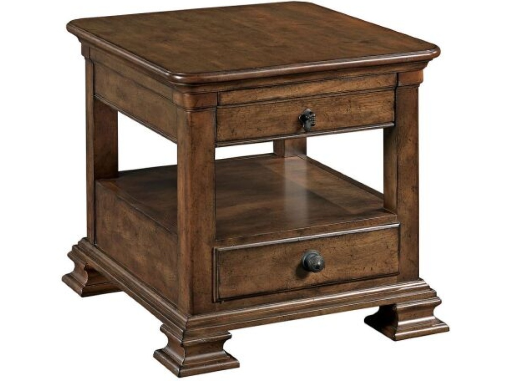 Portolone Rectangular End Table W/Drawer - main image