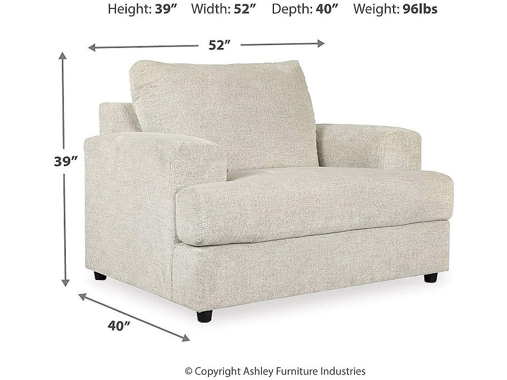 Soletren Sofa Sleeper and Oversized Chair - image 4