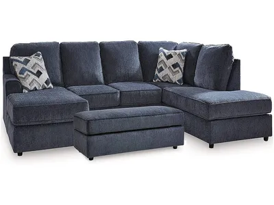 Albar Place 2-Piece Sectional and Ottoman