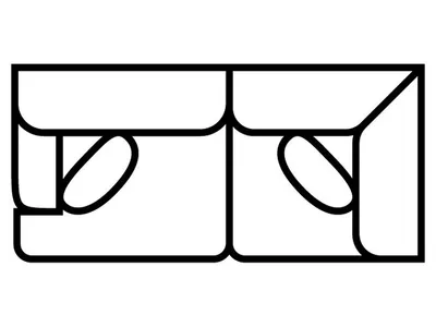 LSF Tux Loveseat