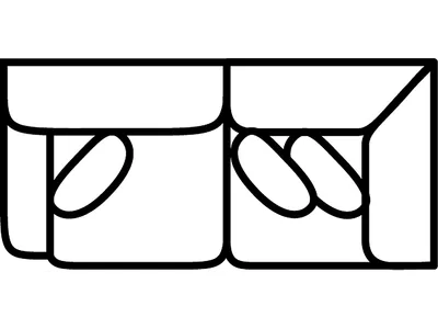 LSF Tux Loveseat