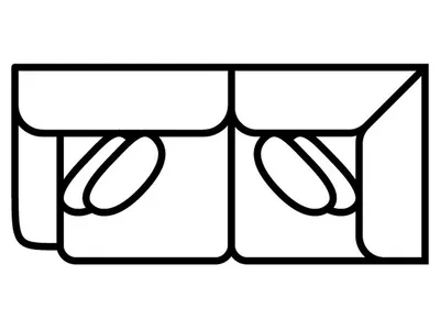 LSF Tux Loveseat