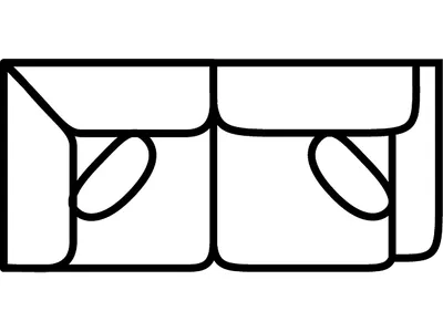 RSF Tux Loveseat