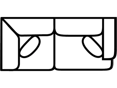 RSF Tux Loveseat - Alternative View