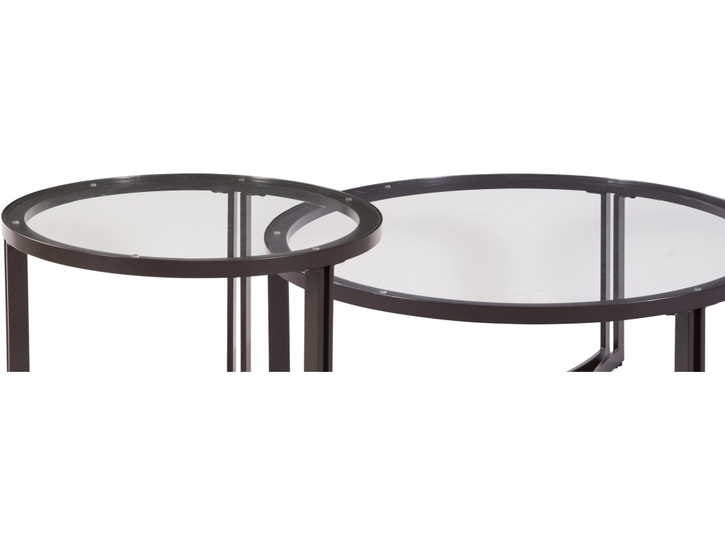Trucco Round Nesting Cocktail Table - image 1