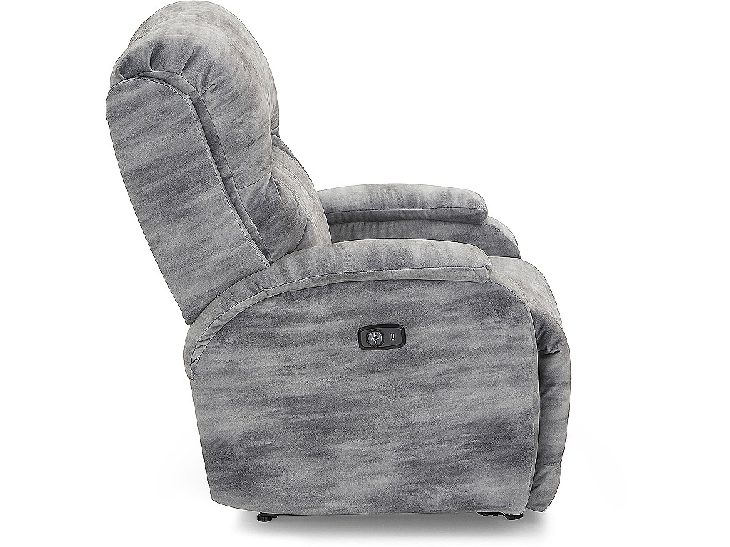 Best Home Furnishings Maverly Pillow Cushioned Recliner, alternate view 3