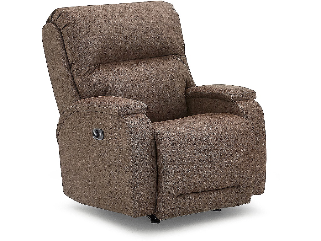 Best Home Furnishings Maverly Pillow Cushioned Recliner, alternate view 5