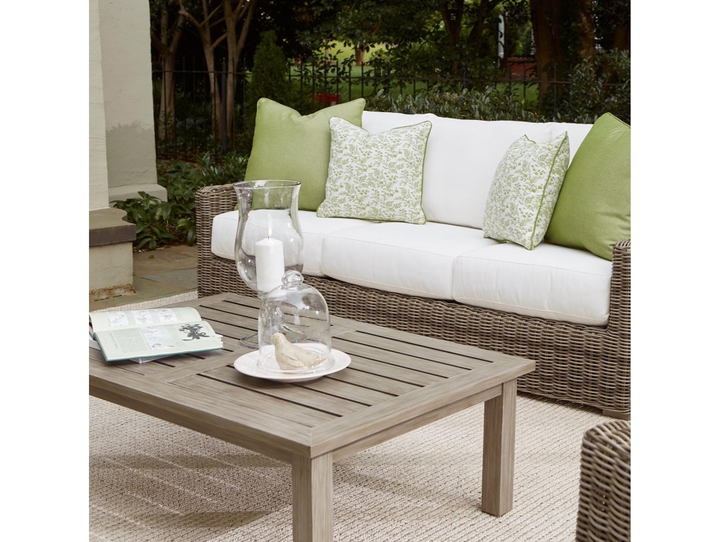 Aluminum Farm Outdoor Cocktail Table - image 1