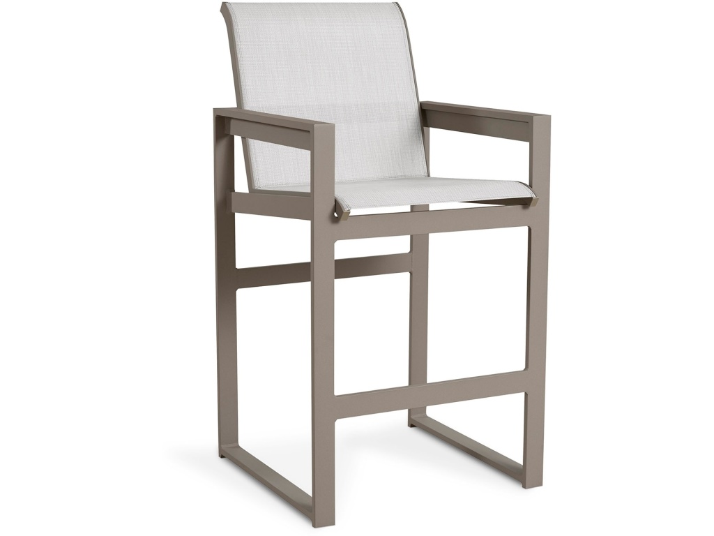 Bonavista Outdoor Track Arm Bar Stool - main image