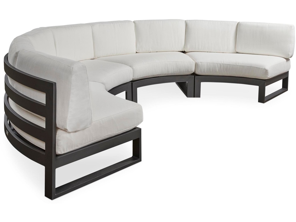Bonavista Outdoor Curved Armless Sectional - image 4
