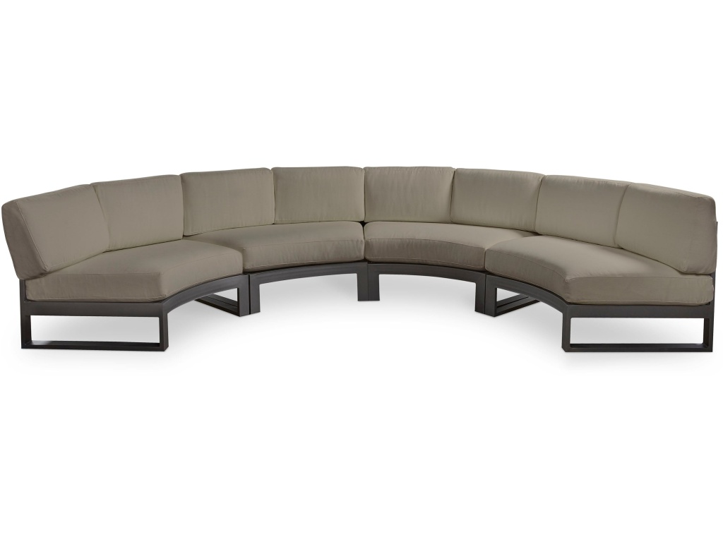 Bonavista Outdoor Curved Armless Sectional - main image
