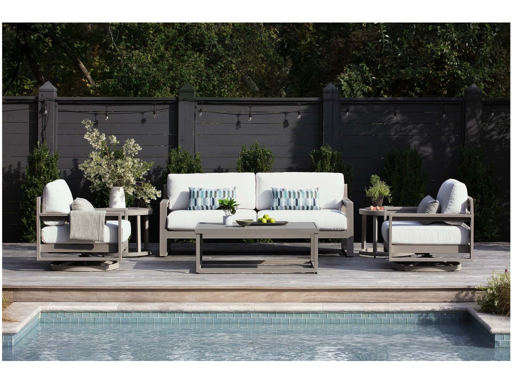 Bonavista Outdoor Track Arm Sofa - image 2