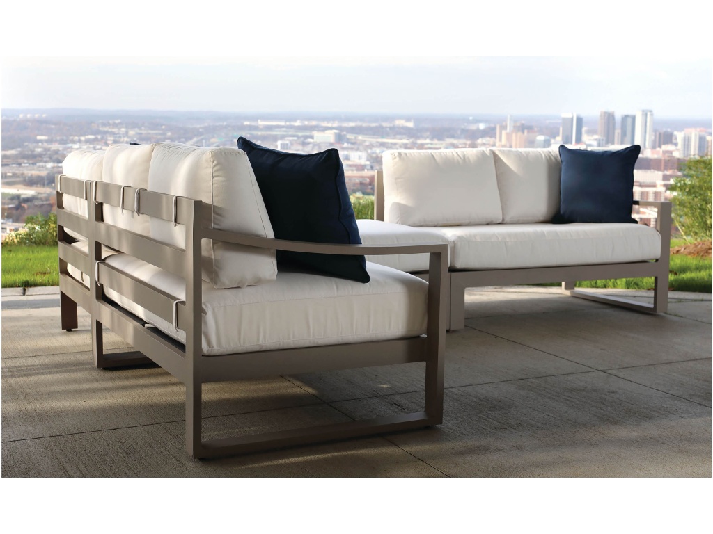 Bonavista Outdoor Track Arm Sectional - image 2