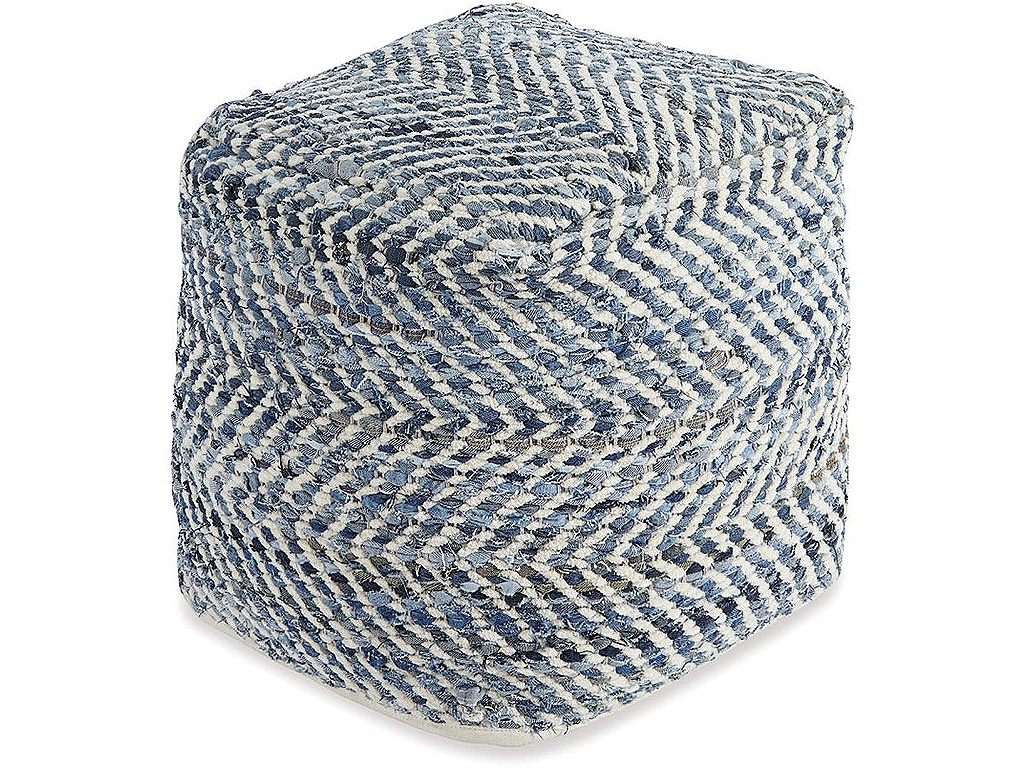 Chevron Pouf - main image