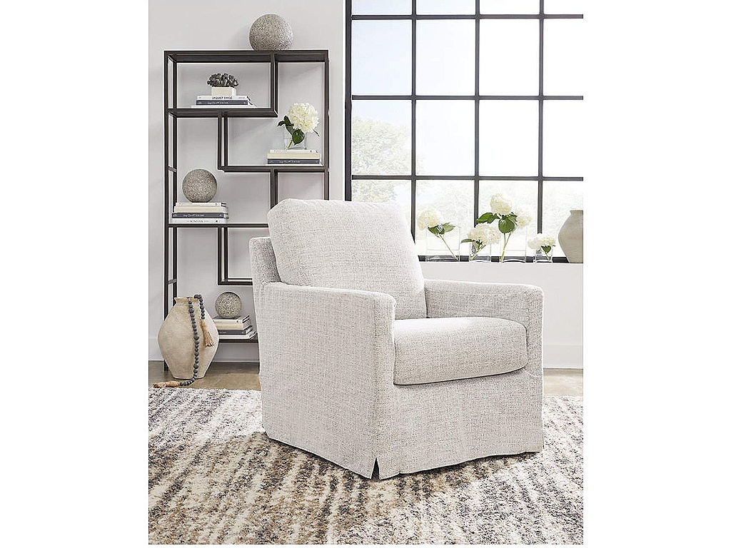 Nenana Next-Gen Nuvella Swivel Glider Accent Chair - image 1