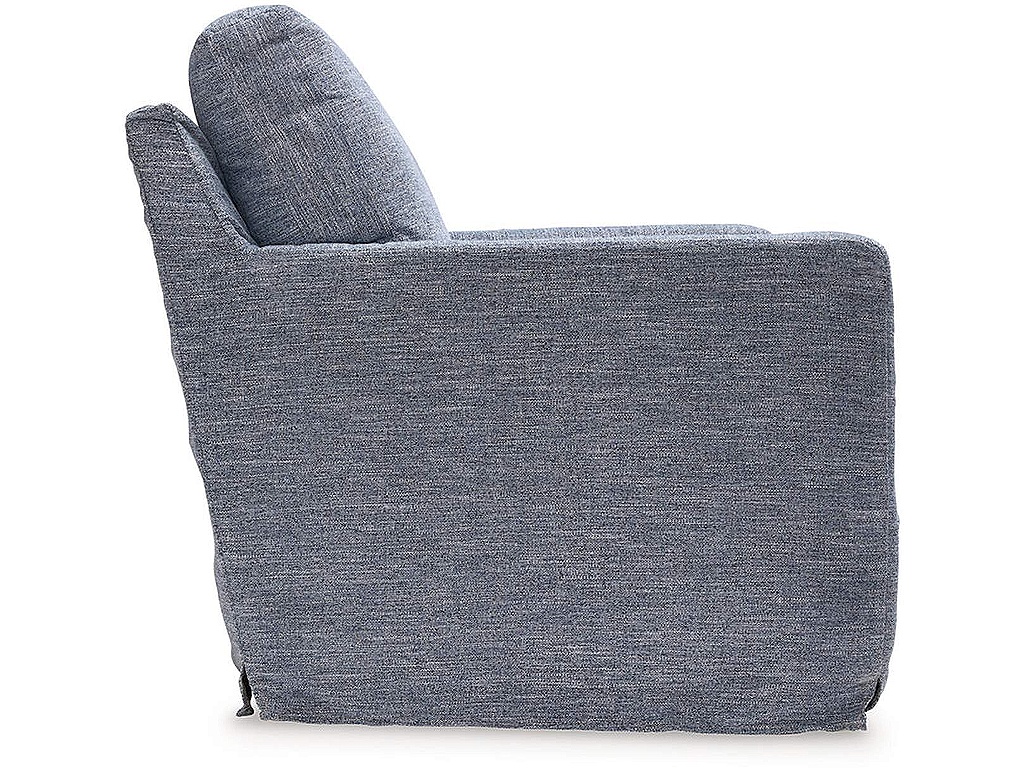 Nenana Next-Gen Nuvella Swivel Glider Accent Chair - image 3