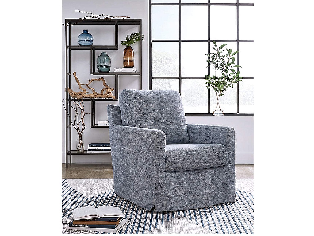 Nenana Next-Gen Nuvella Swivel Glider Accent Chair - image 1