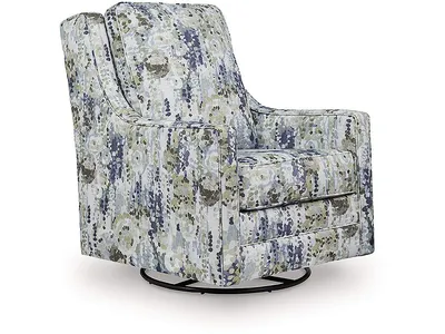 Dustinford Swivel Glider Accent Chair
