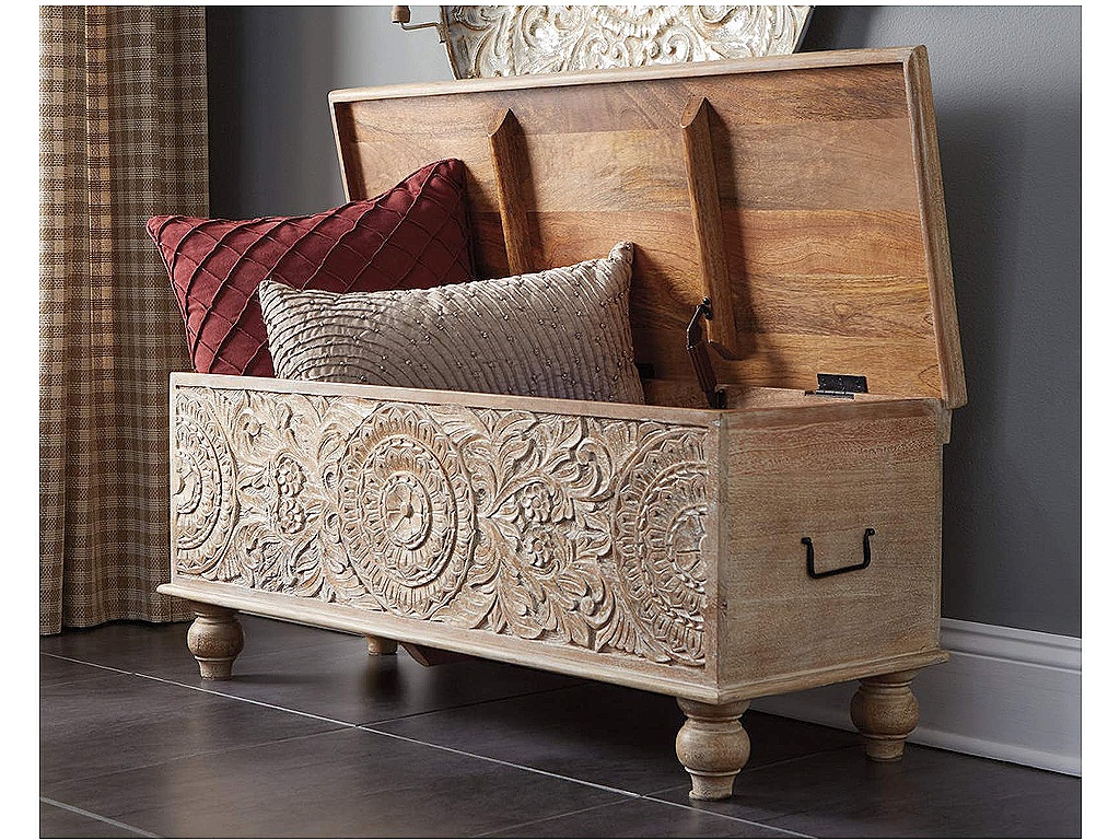 Fossil Ridge Storage Bench - image 1