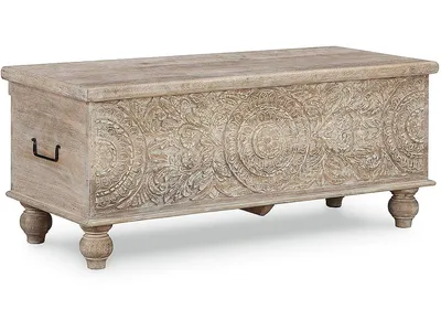 Fossil Ridge Storage Bench