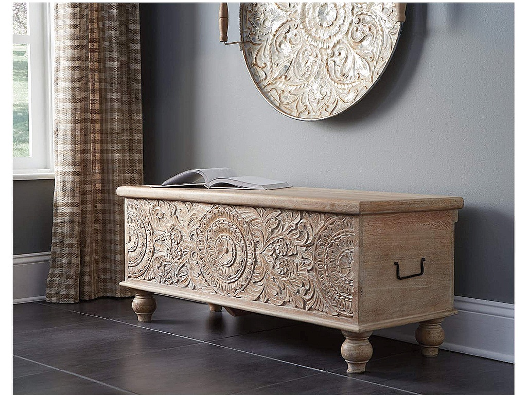 Fossil Ridge Storage Bench - image 2
