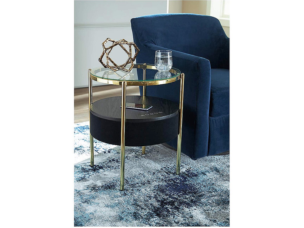 Nedman Accent Table with Speaker - image 3