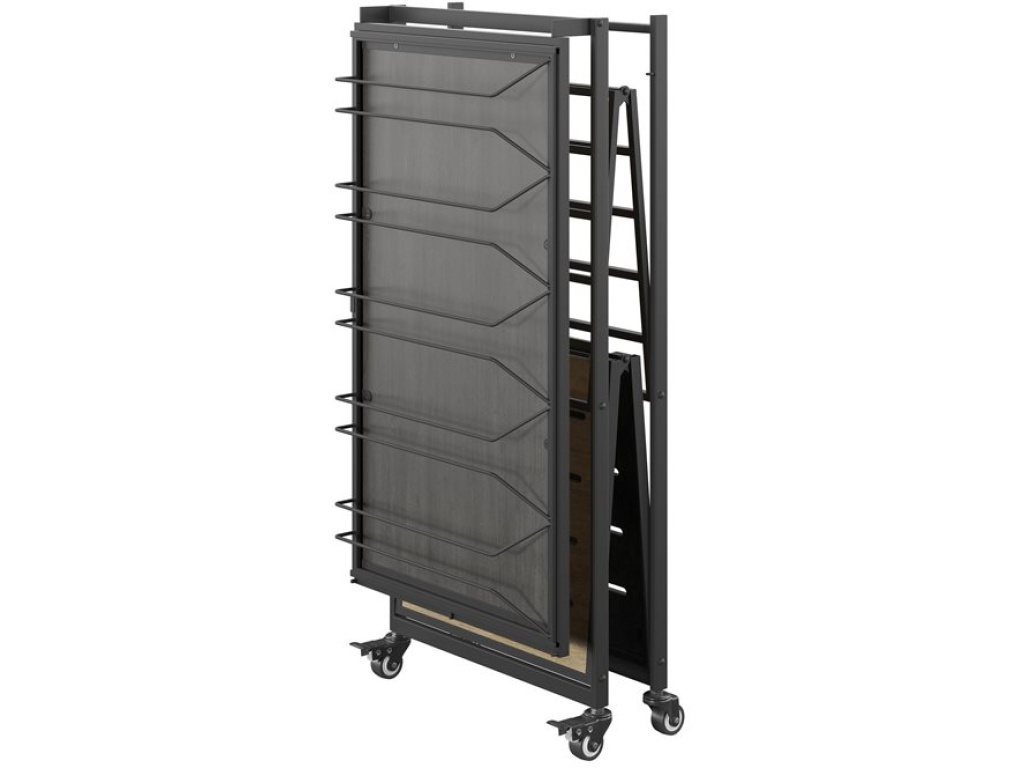 3 Shelf Folding Bar Cart - image 3