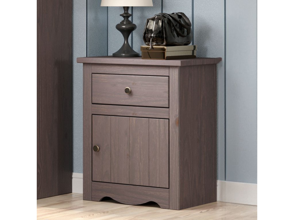 Nightstand, Gray - main image
