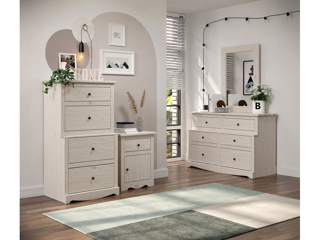 Nightstand, White - image 1