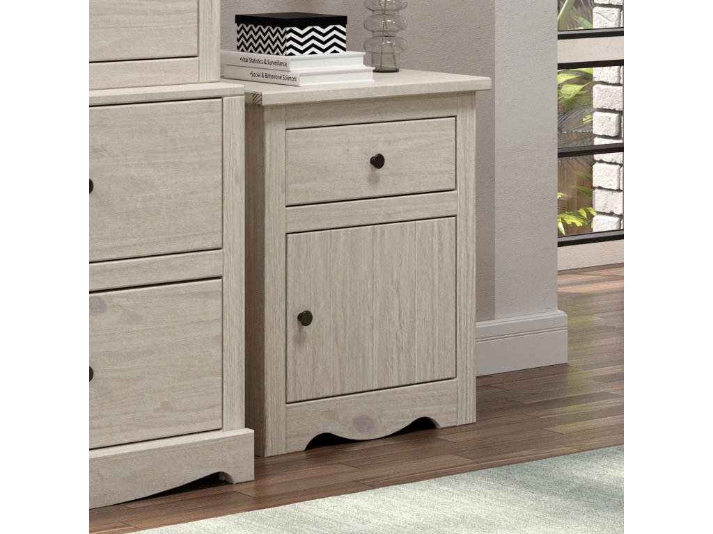 Nightstand, White - main image