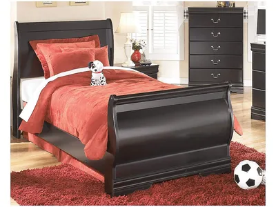 Huey Vineyard Twin Sleigh Bed