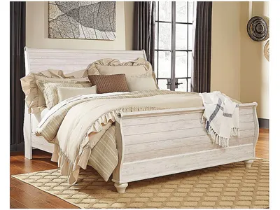 Willowton King Sleigh Bed