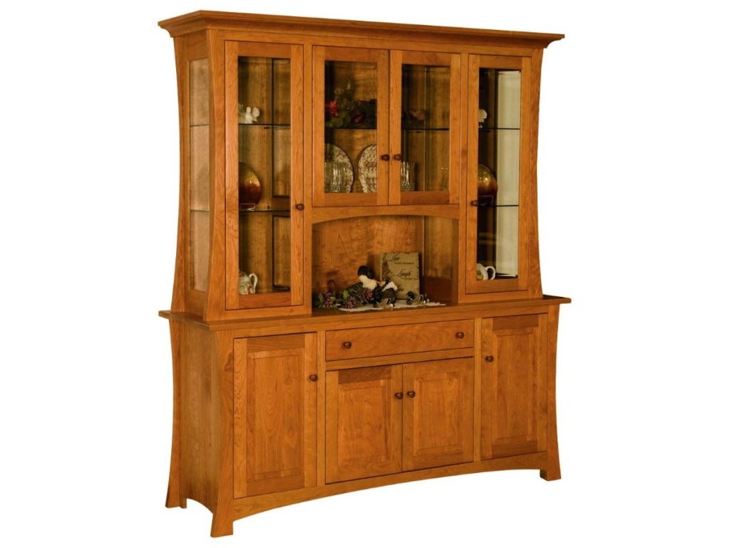 Townline Arlington 4 Door Hutch Hutch Cabinet, primary thumbnail