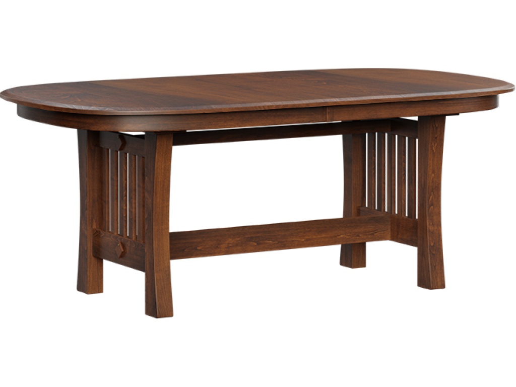 Arts & Crafts Trestle Table - main image