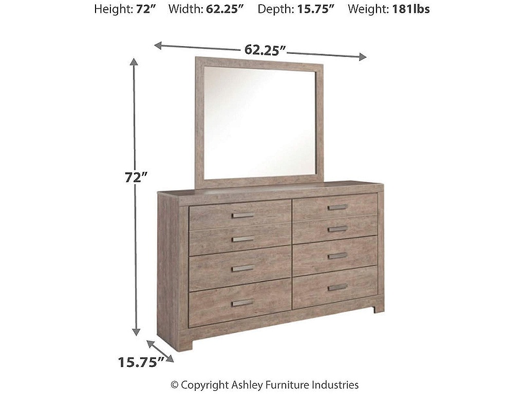 Culverbach Dresser and Mirror - image 3