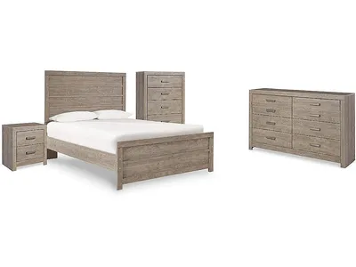 Culverbach Full Panel Bed, Dresser, Chest and Nightstand