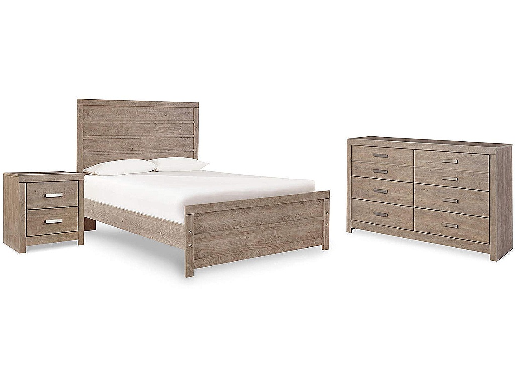 Culverbach Full Panel Bed, Dresser and Nightstand - main image