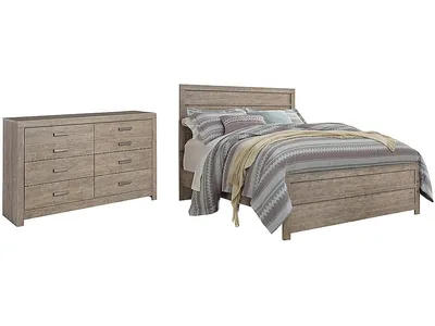 Culverbach Queen Panel Bed and Dresser