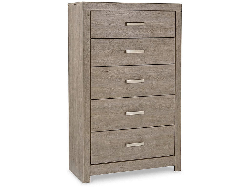 Culverbach Queen Panel Bed with Dresser and Mirror, Chest and 2 Nightstands - image 3